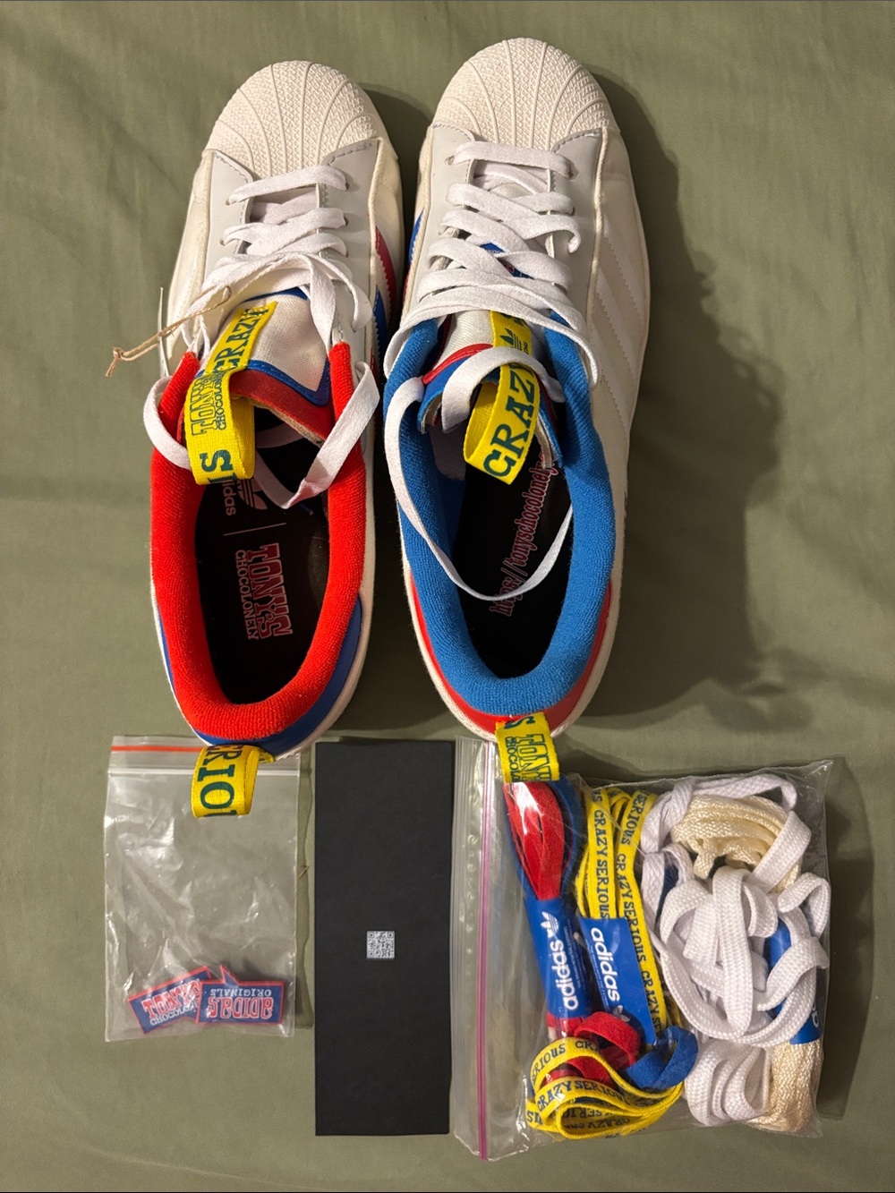 Adidas Superstar Tony's Chocolonely White Men's Sneakers GX4172